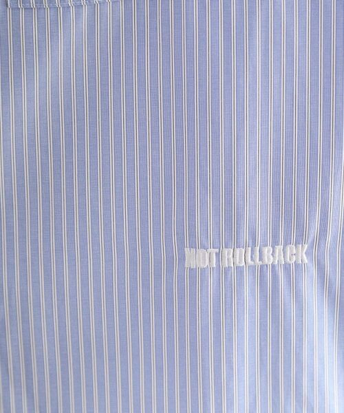 tk.TAKEO KIKUCHI / ティーケー タケオキクチ シャツ・ブラウス | ストライプ刺繍シャツ | 詳細9