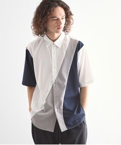 tk.TAKEO KIKUCHI / ティーケー タケオキクチ シャツ・ブラウス | カーブスイッチシャツ