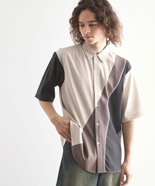 tk.TAKEO KIKUCHI / ティーケー タケオキクチ シャツ・ブラウス | カーブスイッチシャツ | 詳細10