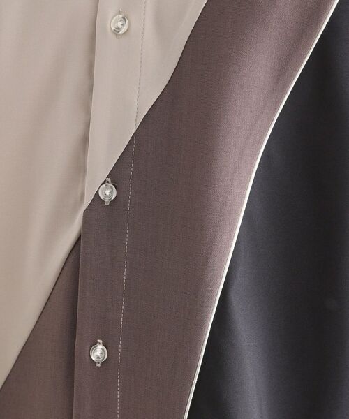 tk.TAKEO KIKUCHI / ティーケー タケオキクチ シャツ・ブラウス | カーブスイッチシャツ | 詳細13