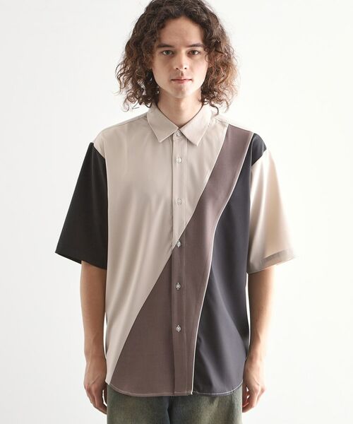 tk.TAKEO KIKUCHI / ティーケー タケオキクチ シャツ・ブラウス | カーブスイッチシャツ | 詳細14