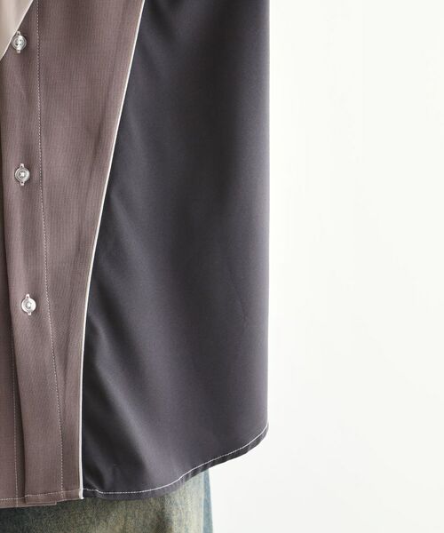 tk.TAKEO KIKUCHI / ティーケー タケオキクチ シャツ・ブラウス | カーブスイッチシャツ | 詳細19