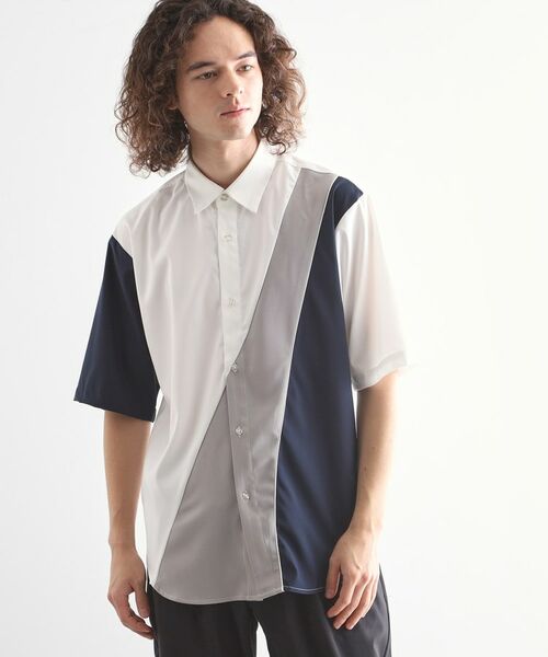 tk.TAKEO KIKUCHI / ティーケー タケオキクチ シャツ・ブラウス | カーブスイッチシャツ | 詳細2