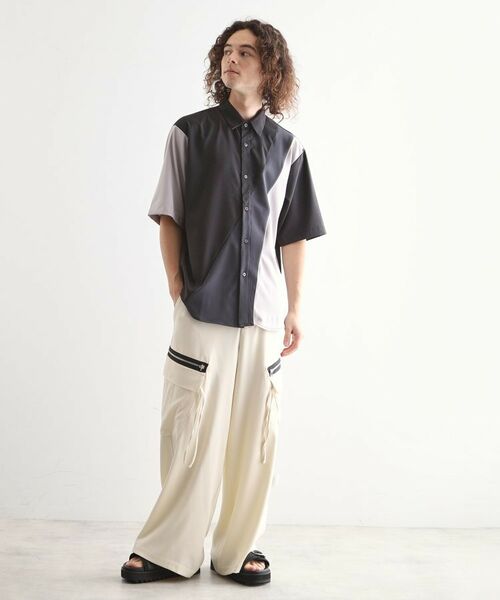 tk.TAKEO KIKUCHI / ティーケー タケオキクチ シャツ・ブラウス | カーブスイッチシャツ | 詳細8