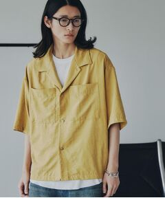 tk.TAKEO KIKUCHI / ティーケー タケオキクチ シャツ・ブラウス | ヴィンテージライククロップドシャツ