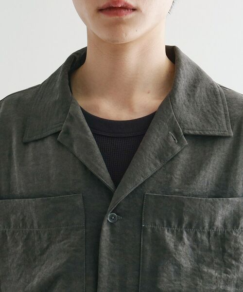 tk.TAKEO KIKUCHI / ティーケー タケオキクチ シャツ・ブラウス | ヴィンテージライククロップドシャツ | 詳細18