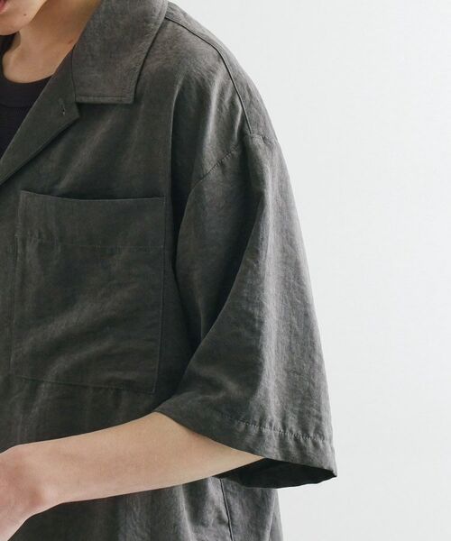 tk.TAKEO KIKUCHI / ティーケー タケオキクチ シャツ・ブラウス | ヴィンテージライククロップドシャツ | 詳細20