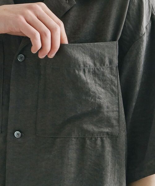 tk.TAKEO KIKUCHI / ティーケー タケオキクチ シャツ・ブラウス | ヴィンテージライククロップドシャツ | 詳細21