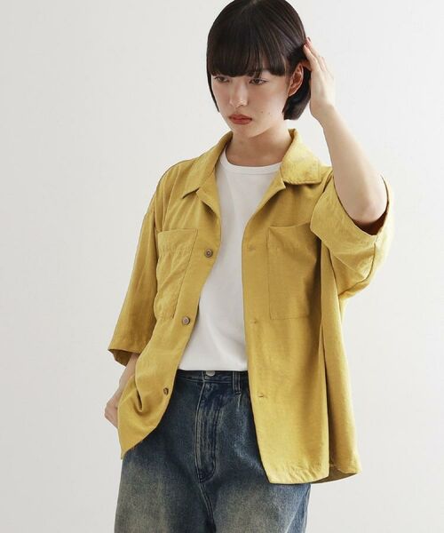 tk.TAKEO KIKUCHI / ティーケー タケオキクチ シャツ・ブラウス | ヴィンテージライククロップドシャツ | 詳細25