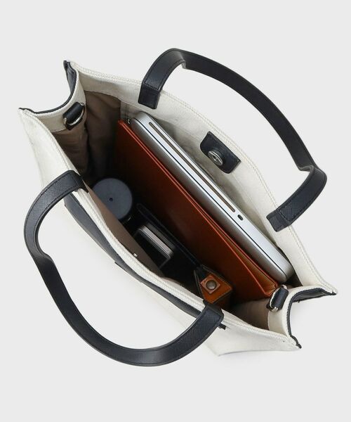 TAKEO KIKUCHI　トートバッグ　ストライプ　キャンバス　レザー 楽天市場】【P最大39倍 | お買い物マラソン】 タケオキクチ