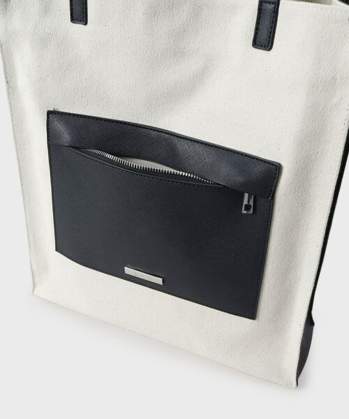 tk.TAKEO KIKUCHI / ティーケー タケオキクチ トートバッグ | キャンバスフラットトート | 詳細13