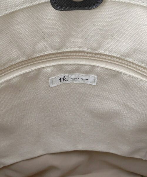 tk.TAKEO KIKUCHI / ティーケー タケオキクチ トートバッグ | キャンバスフラットトート | 詳細14