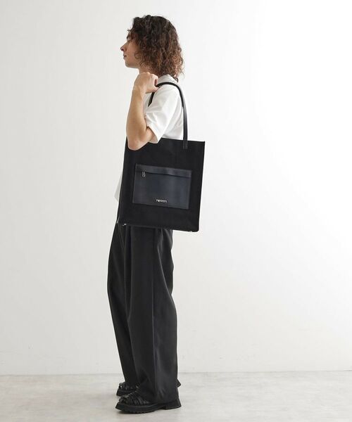 tk.TAKEO KIKUCHI / ティーケー タケオキクチ トートバッグ | キャンバスフラットトート | 詳細4