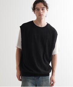 tk.TAKEO KIKUCHI / ティーケー タケオキクチ ニット・セーター | 【セットアイテム】ニットベストアンサンブル