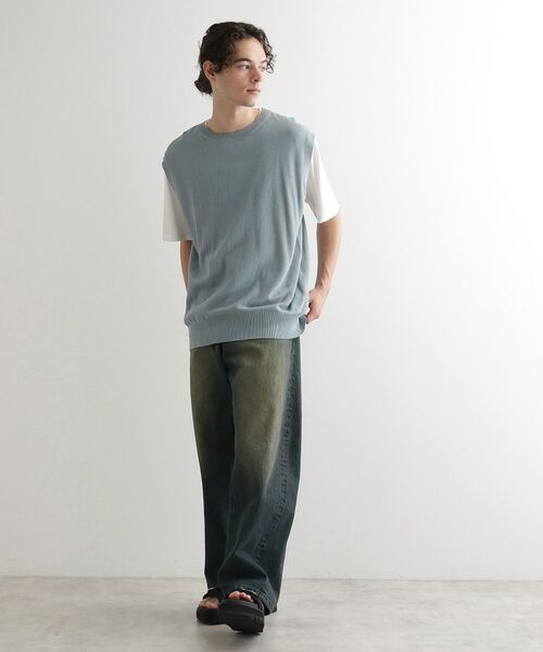 tk.TAKEO KIKUCHI / ティーケー タケオキクチ ニット・セーター | 【セットアイテム】ニットベストアンサンブル | 詳細11