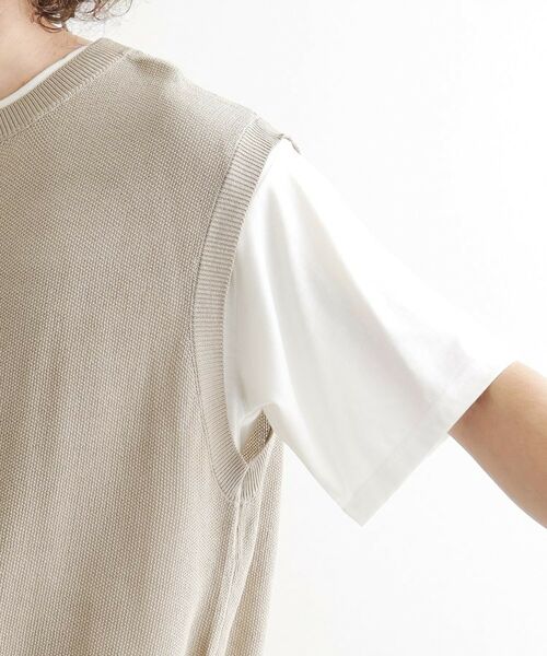 tk.TAKEO KIKUCHI / ティーケー タケオキクチ ニット・セーター | 【セットアイテム】ニットベストアンサンブル | 詳細17