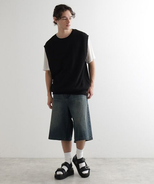 tk.TAKEO KIKUCHI / ティーケー タケオキクチ ニット・セーター | 【セットアイテム】ニットベストアンサンブル | 詳細2