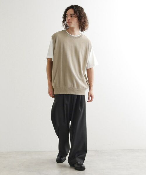 tk.TAKEO KIKUCHI / ティーケー タケオキクチ ニット・セーター | 【セットアイテム】ニットベストアンサンブル | 詳細7