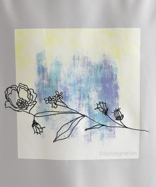 tk.TAKEO KIKUCHI / ティーケー タケオキクチ カットソー | フラワー刺繍アブストカットソー | 詳細19