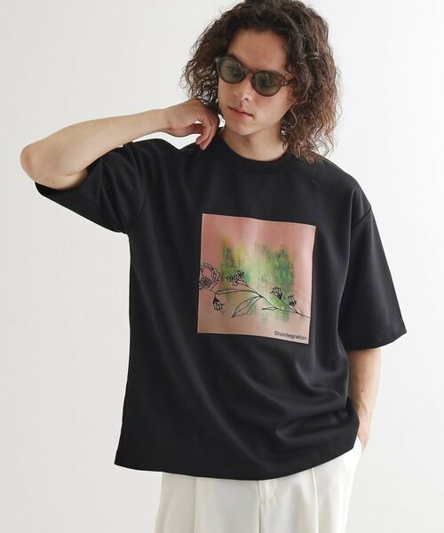 tk.TAKEO KIKUCHI / ティーケー タケオキクチ カットソー | フラワー刺繍アブストカットソー | 詳細9