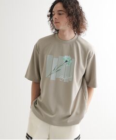 tk.TAKEO KIKUCHI / ティーケー タケオキクチ カットソー | ピースカットフラワープルオーバー