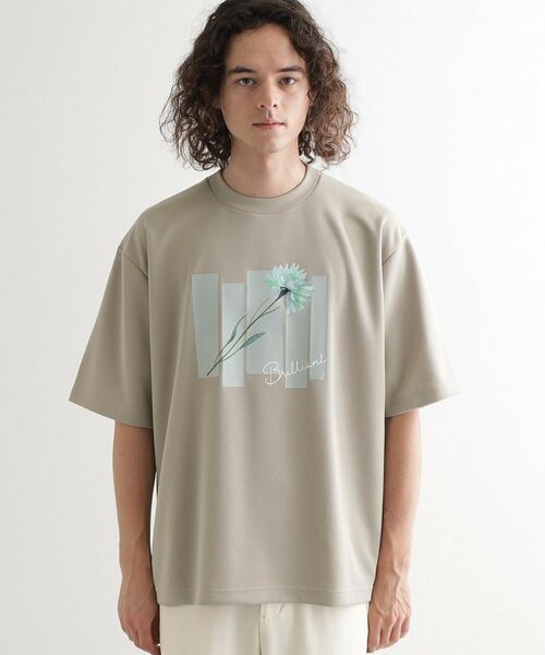 tk.TAKEO KIKUCHI / ティーケー タケオキクチ カットソー | ピースカットフラワープルオーバー | 詳細13