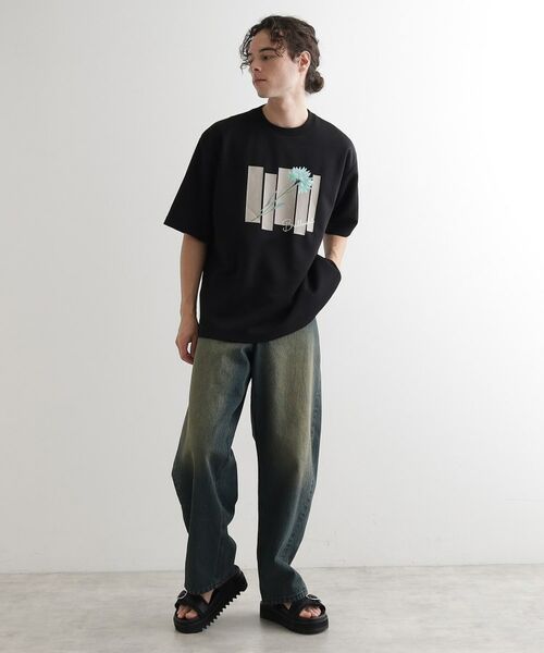 tk.TAKEO KIKUCHI / ティーケー タケオキクチ カットソー | ピースカットフラワープルオーバー | 詳細6