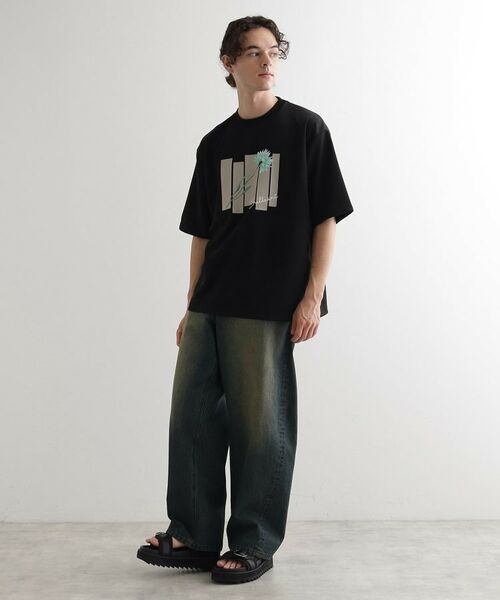 tk.TAKEO KIKUCHI / ティーケー タケオキクチ カットソー | ピースカットフラワープルオーバー | 詳細7