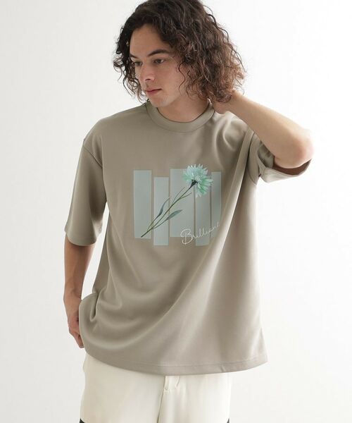 tk.TAKEO KIKUCHI / ティーケー タケオキクチ カットソー | ピースカットフラワープルオーバー | 詳細9