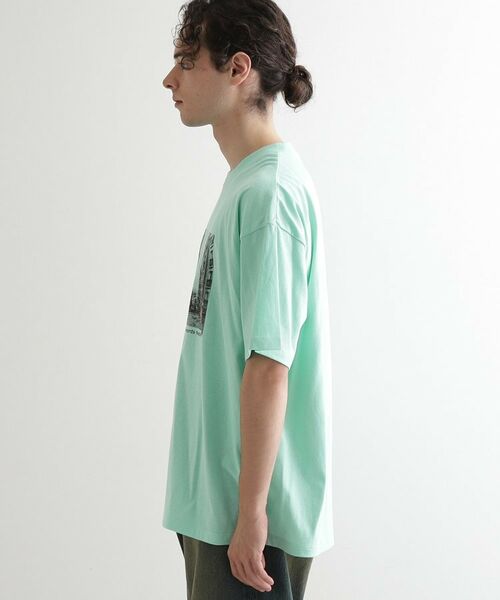 tk.TAKEO KIKUCHI / ティーケー タケオキクチ Tシャツ | フォトプリント刺繍Tシャツ | 詳細14