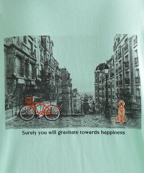 tk.TAKEO KIKUCHI / ティーケー タケオキクチ Tシャツ | フォトプリント刺繍Tシャツ | 詳細19