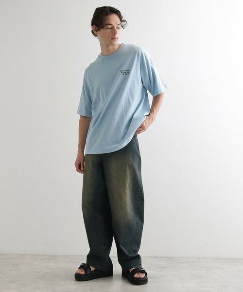 tk.TAKEO KIKUCHI / ティーケー タケオキクチ Tシャツ | バックスケート刺繍T－Shirt | 詳細10