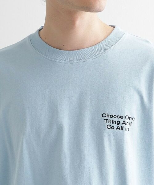 tk.TAKEO KIKUCHI / ティーケー タケオキクチ Tシャツ | バックスケート刺繍T－Shirt | 詳細16