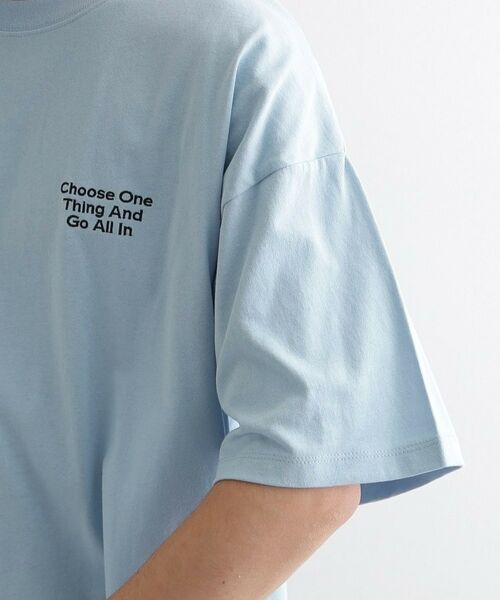 tk.TAKEO KIKUCHI / ティーケー タケオキクチ Tシャツ | バックスケート刺繍T－Shirt | 詳細17