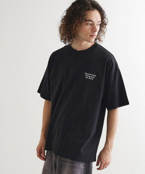 tk.TAKEO KIKUCHI / ティーケー タケオキクチ Tシャツ | バックスケート刺繍T－Shirt | 詳細5