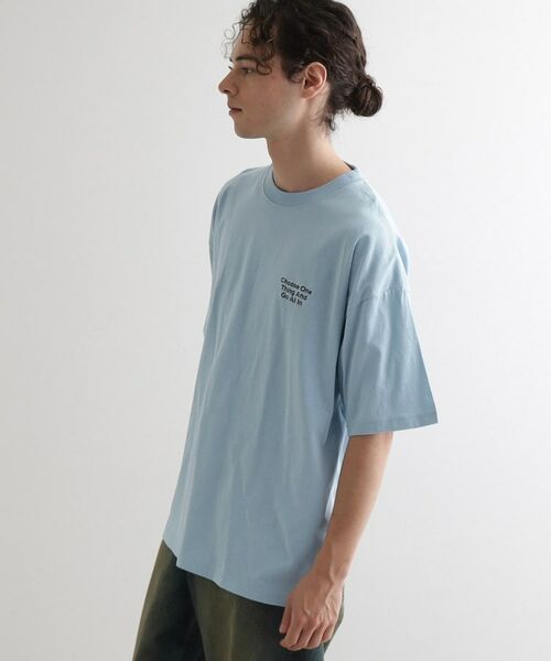 tk.TAKEO KIKUCHI / ティーケー タケオキクチ Tシャツ | バックスケート刺繍T－Shirt | 詳細9