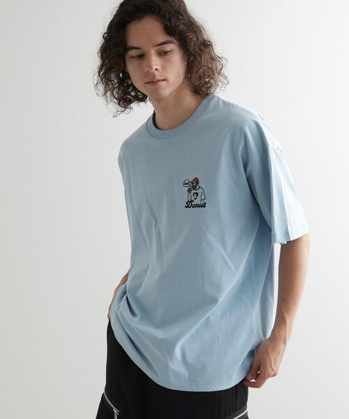 tk. TAKEO KIKUCHI/ティーケー タケオキクチ ヒゲサガラT‐Shirt サックスブルー(090) 02(M) tk. TAKEO KIKUCHI/ティーケー タケオキクチ ヒゲサガラT‐Shirt サックスブルー(090) 02(M)