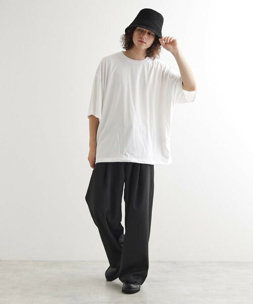 tk.TAKEO KIKUCHI / ティーケー タケオキクチ カットソー | 配色ドルマンカットソー | 詳細3