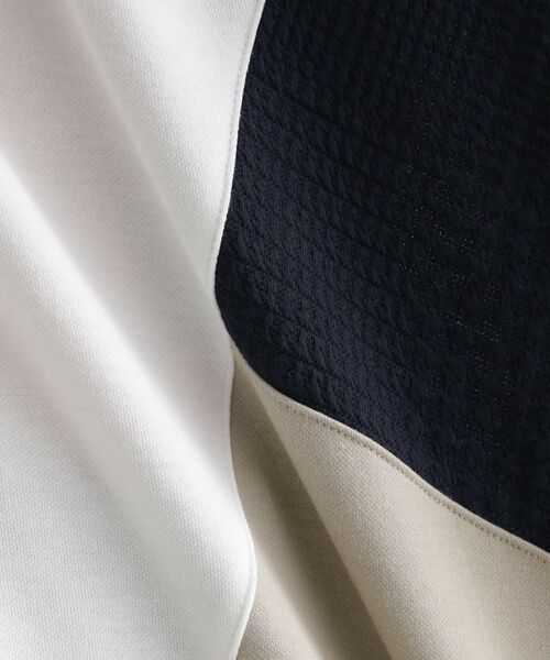 tk.TAKEO KIKUCHI / ティーケー タケオキクチ カットソー | フクレジャカードナナメ切替えカットソー | 詳細4