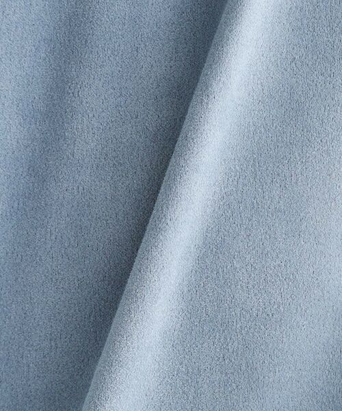 tk.TAKEO KIKUCHI / ティーケー タケオキクチ カットソー | ポンチスエードハーフジップカットソー | 詳細12