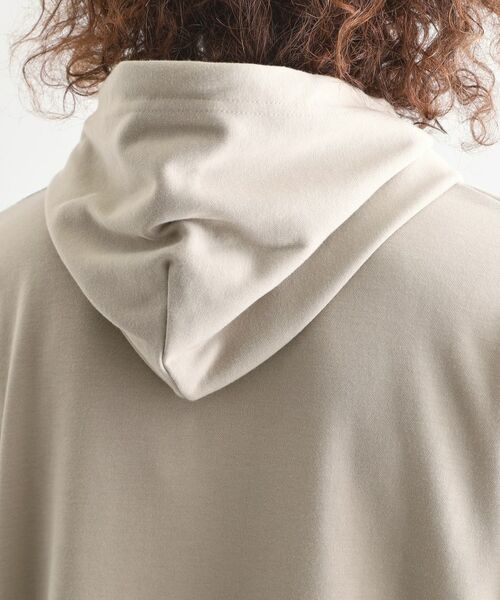 tk.TAKEO KIKUCHI / ティーケー タケオキクチ パーカー | 5分袖キリカエポンチフーディ | 詳細17