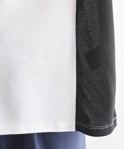 tk.TAKEO KIKUCHI / ティーケー タケオキクチ ポロシャツ | 鹿の子切替ポロシャツ | 詳細18