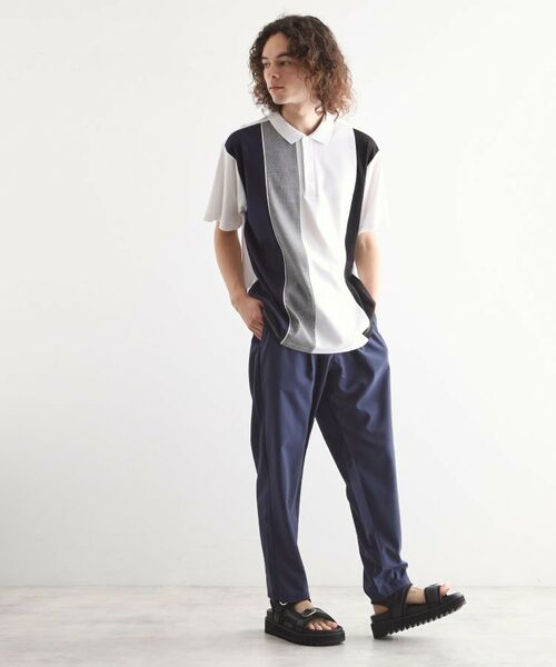 tk.TAKEO KIKUCHI / ティーケー タケオキクチ ポロシャツ | 鹿の子切替ポロシャツ | 詳細2