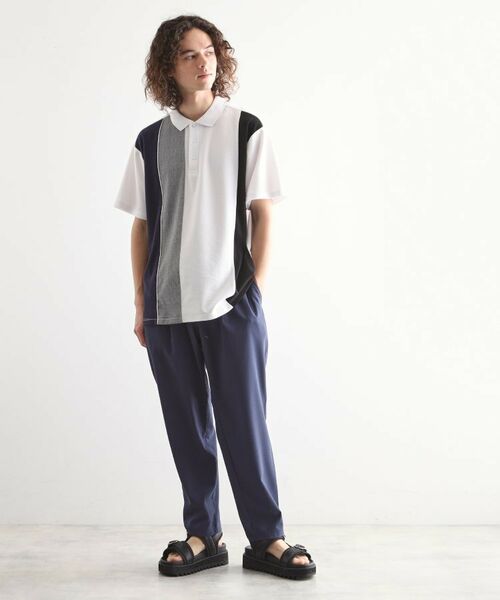 tk.TAKEO KIKUCHI / ティーケー タケオキクチ ポロシャツ | 鹿の子切替ポロシャツ | 詳細3