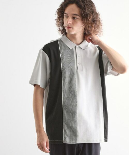 tk.TAKEO KIKUCHI / ティーケー タケオキクチ ポロシャツ | 鹿の子切替ポロシャツ | 詳細5