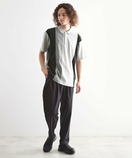 tk.TAKEO KIKUCHI / ティーケー タケオキクチ ポロシャツ | 鹿の子切替ポロシャツ | 詳細6