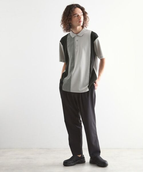 tk.TAKEO KIKUCHI / ティーケー タケオキクチ ポロシャツ | 鹿の子切替ポロシャツ | 詳細7