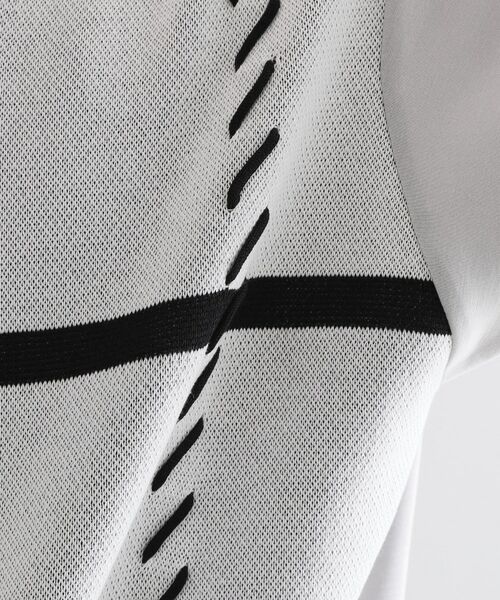 tk.TAKEO KIKUCHI / ティーケー タケオキクチ カットソー | ニットドッキングクロスオーバー | 詳細4
