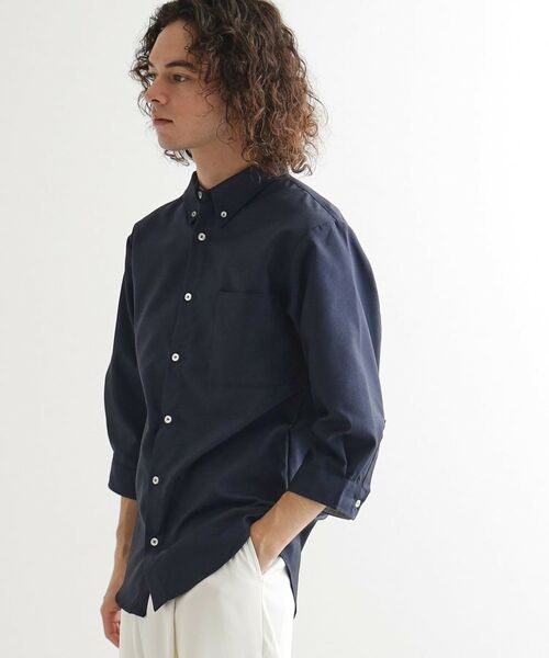 tk.TAKEO KIKUCHI / ティーケー タケオキクチ シャツ・ブラウス | ドライポリオックス七分袖シャツ | 詳細11