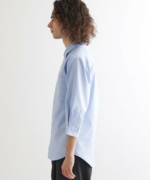 tk.TAKEO KIKUCHI / ティーケー タケオキクチ シャツ・ブラウス | ドライポリオックス七分袖シャツ | 詳細17